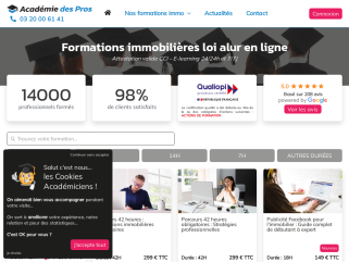 Académie des Pros : La référence en Formation Immobilière et Formation Loi Alur