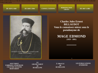 Biographie de Charles Jules Ernest Billaudot, alias Mage Edmond