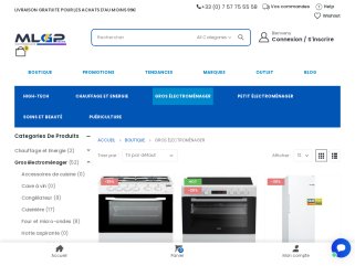 Appareils électroménagers - Cuisinière - Lave-linge