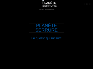 Planète serrure