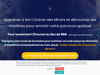 École des Miroirs - Formation Complète à l’Oracle des Miroirs et Divination Spirituelle