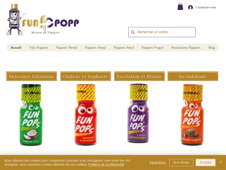 FunPopp- La maison du poppers en france. Poppers en ligne