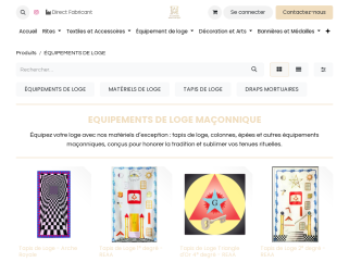 Équipement de Loge Maçonnique – Matériels et Outils 