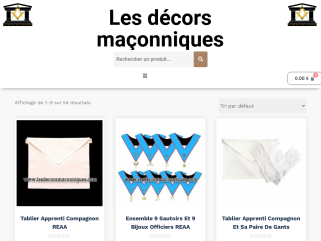 Les décors maçonniques Rites