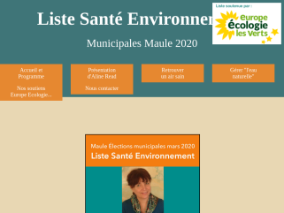 Site de la Liste Santé Environnement