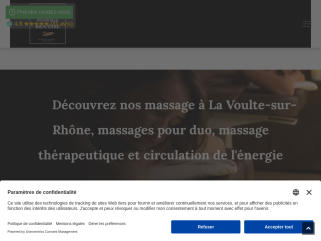  Découvrez nos massage à La Voulte-sur-Rhône, massages pour duo, massage thérapeutique et circulation de l'énergie