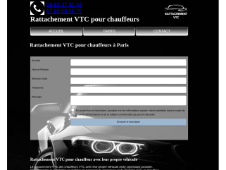 Rattachement-vtc.fr, spécialiste du rattachement et de la location pour les chauffeurs VTC sur Paris et sa région