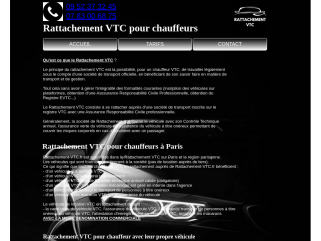 Rattachement-VTC.fr, spécialiste du rattachement pour les chauffeurs VTC sur Paris et sa région